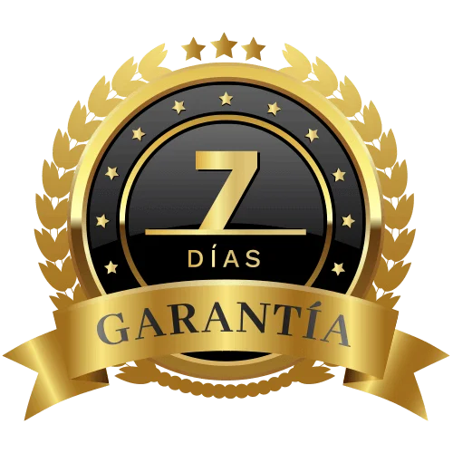 Garantía de 7 días de devolución